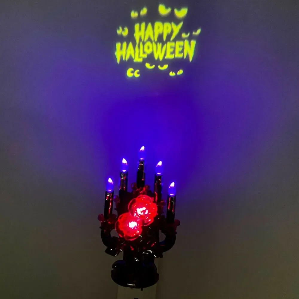 Bath and Body Works Creepy Candelabra Wallflower Projector Plug In Halloween